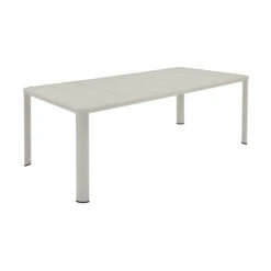 Table De Jardin 10 Personnes FERMOB Oléron 205 X 100 Cm - Gris Argile