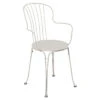 Fauteuil De Jardin Empilable FERMOB Opéra + - Gris Argile