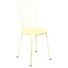 Chaise De Jardin Empilable FERMOB Opéra + - Citron Givré 1 Chaise De Jardin Empilable FERMOB Opéra + - Citron Givré -Fatboy Boutique opera chaise citron givre
