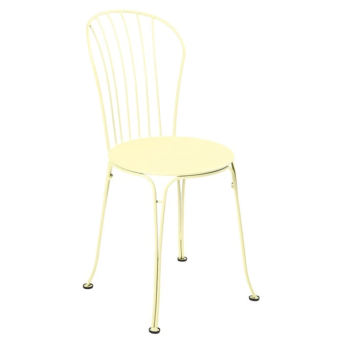 Chaise De Jardin Empilable FERMOB Opéra + - Citron Givré 3 Chaise De Jardin Empilable FERMOB Opéra + - Citron Givré