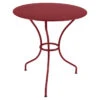 Table De Jardin 2 Personnes FERMOB Opéra + Ø 67 Cm - Piment -Fatboy Boutique opera gueridon d67 piment 1