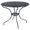 Table De Jardin 5 Personnes FERMOB Opéra + Ø 96 Cm - Carbone -Fatboy Boutique opera table d96 carbone 1