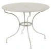 Table De Jardin 5 Personnes FERMOB Opéra + Ø 96 Cm - Gris Argile 2 Table De Jardin 5 Personnes FERMOB Opéra + Ø 96 Cm - Gris Argile -Fatboy Boutique opera table d96 gris argile 1