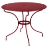 Table De Jardin 5 Personnes FERMOB Opéra + Ø 96 Cm - Piment -Fatboy Boutique opera table d96 piment 1