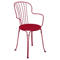 Fauteuil De Jardin Empilable FERMOB Opéra + - Piment