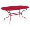 Table De Jardin Ovale 6 Personnes FERMOB Opéra + 160 X 90 Cm - Piment -Fatboy Boutique opera premium 160x90 piment 1