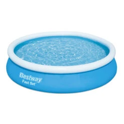 Piscine Autoportée Bestway Fast Set 3.66 X 0.76 M + Epurateur Cartouche -Fatboy Boutique piscine autoportee bestway fast set 366 x 76 cm