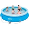 Piscine Autoportée Bestway Fast Set 3.66 X 0.76 M + Epurateur Cartouche -Fatboy Boutique piscine autoportee bestway fast set 366 x 76 cm 1