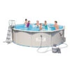 Piscine En Acier Bestway Hydrium - 4,60 X 1,20 M -Fatboy Boutique piscine tubulaire bestway hydrium 460 x 120 cm 56384eu 1 1