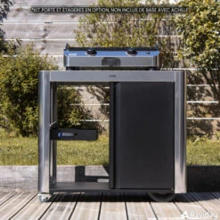 Desserte Achille Pour Plancha ENO - Inox -Fatboy Boutique plancha eno fusion 60 chariot 3 1