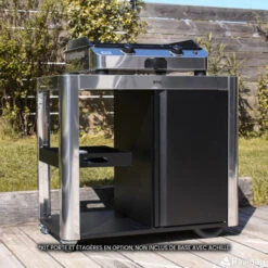 Desserte Achille Pour Plancha ENO - Inox -Fatboy Boutique plancha eno fusion 60 chariot 5 1