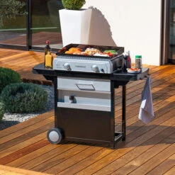 Plancha à Gaz Campingaz Blue Flame L -Fatboy Boutique plancha gaz campingaz blue flame l sur chariot