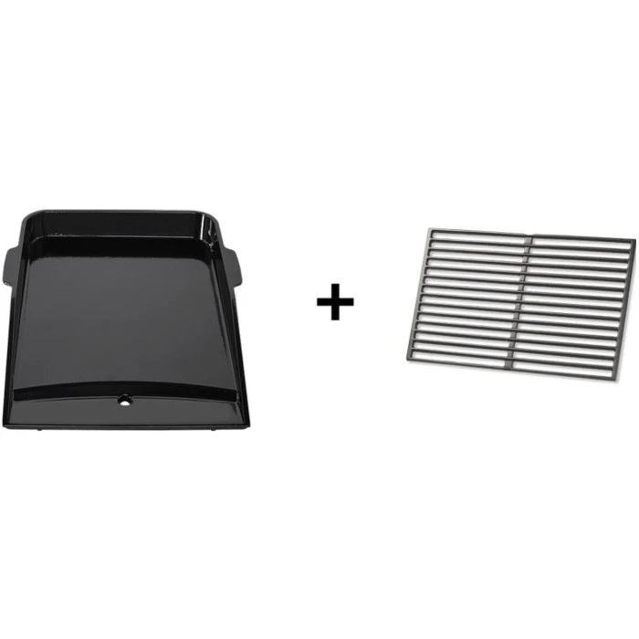 Plancha Weber Genesis + 1/2 Grille Genesis 3 Plancha Weber Genesis + 1/2 Grille Genesis