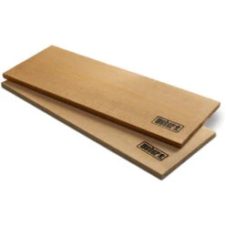 Planches à Fumer En Bois De Cèdre Weber Pour Tous Barbecues X2 -Fatboy Boutique planches cedre weber fumage