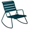 Rocking Chair FERMOB Monceau - Bleu Acapulco -Fatboy Boutique rocking chair monceau fermob bleu acapulco 1