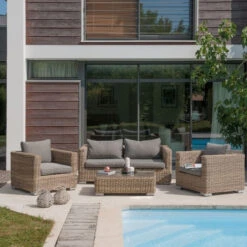 Salon De Jardin Bas DCB Montmartre 4 Places