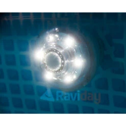 Intex Spot Lumineux Ambiance Pour Pure Spa Avec Jets -Fatboy Boutique spot lumiere allumee pure spa jets intex 28504