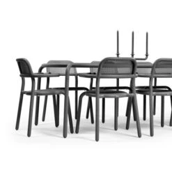 Table De Jardin 8 Personnes Fatboy Toní Tablo - Anthracite -Fatboy Boutique table fatboy toni tablo ambiance 2 min
