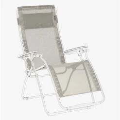 Toile De Rechange + Têtière LAFUMA Pour Fauteuil Relax Futura-Seigle -Fatboy Boutique toile rechange tetiere lafuma fauteuil relax futura 2