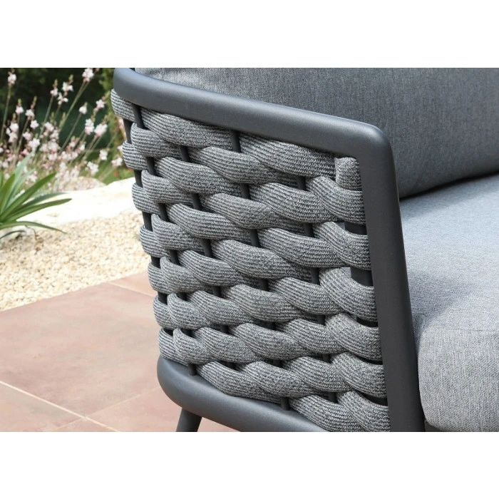 Salon De Jardin Bas Proloisirs Tim - 1 Canapé / 2 Fauteuils / 1 Table Basse 8 Salon De Jardin Bas Proloisirs Tim - 1 Canapé / 2 Fauteuils / 1 Table Basse – Image 6