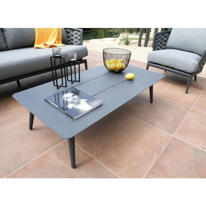 Salon De Jardin Bas Proloisirs Tim - 1 Canapé / 2 Fauteuils / 1 Table Basse 5 Salon De Jardin Bas Proloisirs Tim - 1 Canapé / 2 Fauteuils / 1 Table Basse – Image 3